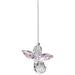"Woodstock Chimes : Crystal Guardian Angel Suncatcher - Rose (October) -"