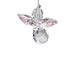 "Woodstock Chimes : Crystal Guardian Angel Suncatcher - Rose (October) -"
