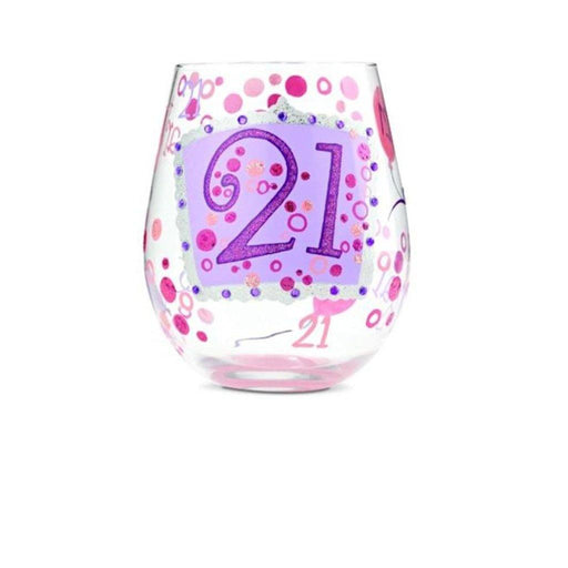 "Lolita : Stemless Glass 21 at Annie's Hallmark"