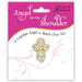 "Cathedral Art : Birthstone Pin-April - Crystal -"