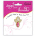 "Cathedral Art : Birthstone Pin-October - Rose -"