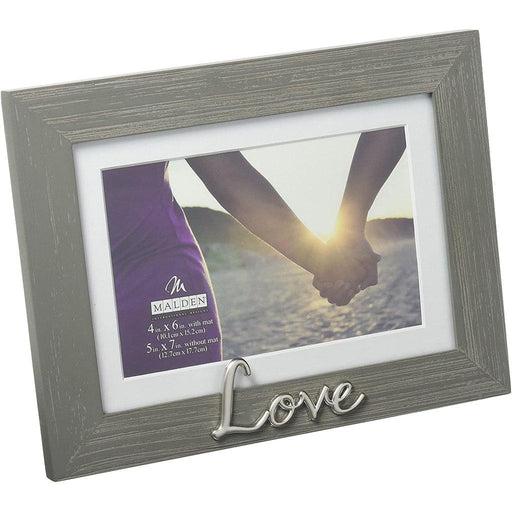 "Malden : 4 x 6 \"Love\" Expressions Picture Frame -"
