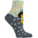 "Blue Q : Women's Ankle Socks - \"With All Do Respect, No.\" -"