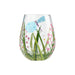 "Lolita : Stemless Glass Dragonfly -"