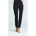 "Clara Sunwoo : Signature Straight Leg Pant in Black -"
