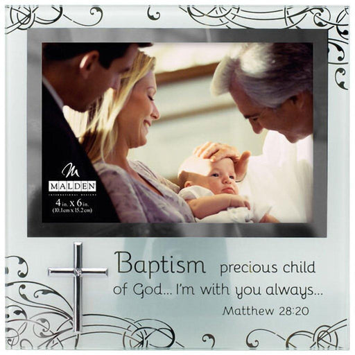 "Malden : 4X6 Baptism Frosted Glass -"