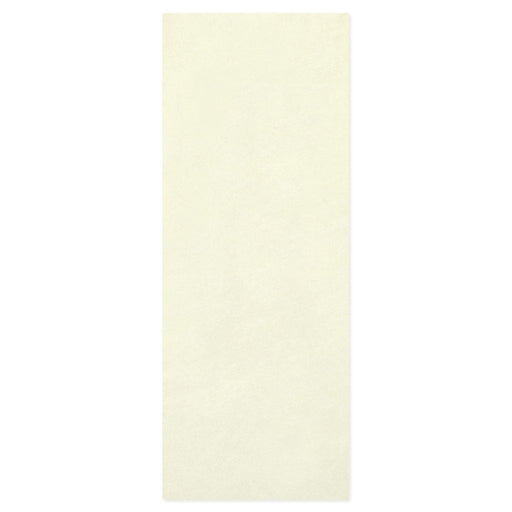 "Hallmark : Solid Ivory Tissue Paper, 8 sheets -"