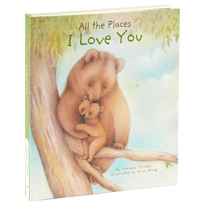 "Hallmark : All The Places I Love You Recordable Storybook With Music, recordable books for grandparents"