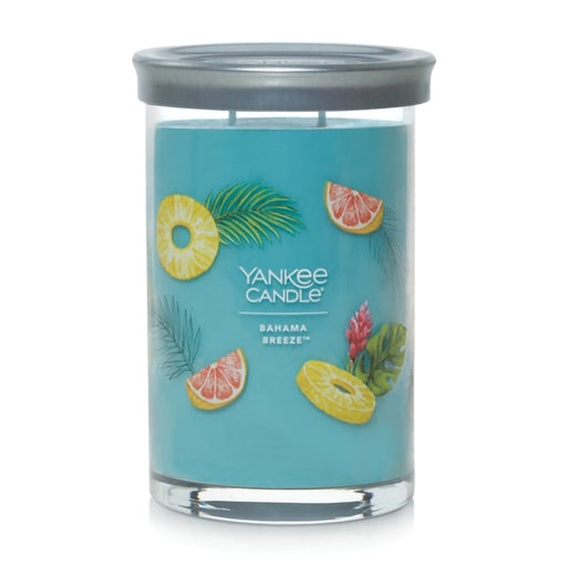 "Yankee Candle : Large 2-Wick Tumbler Candle in Bahama Breeze -"