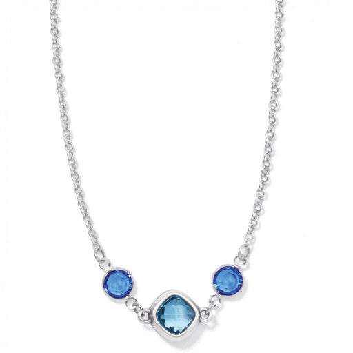 "Brighton : Elora Gems Sky Short Necklace -"