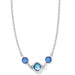 "Brighton : Elora Gems Sky Short Necklace -"