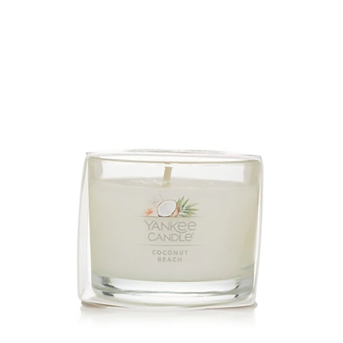 "Yankee Candle : Mini Jar Candle in Coconut Beach - Yankee Candle : Mini Jar Candle in Coconut Beach - Annies Hallmark and Gretchens Hallmark, Sister Stores"