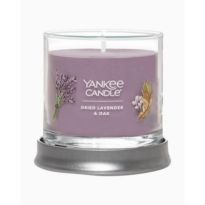 "Yankee Candle : Signature Small Tumbler Candle in Dried Lavender & Oak -"