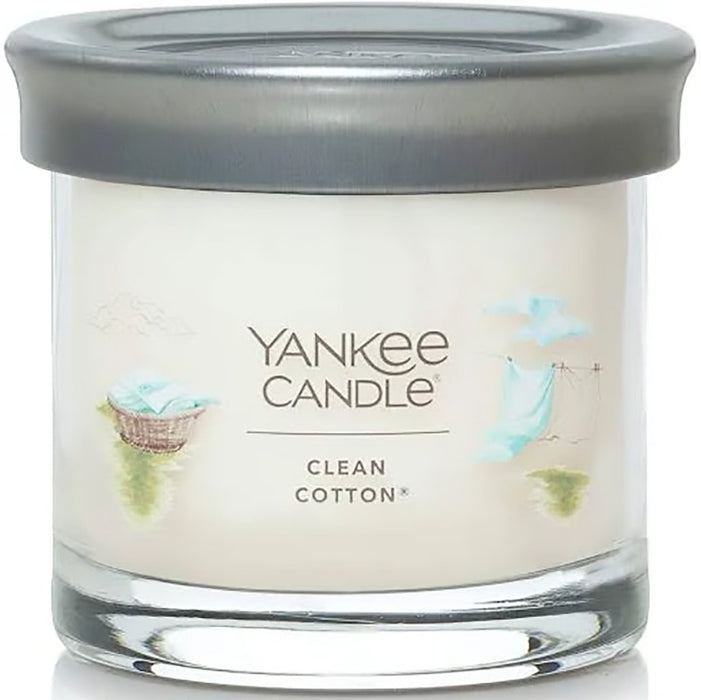 "Yankee Candle : Signature Small Tumbler Candle in Clean Cotton -"