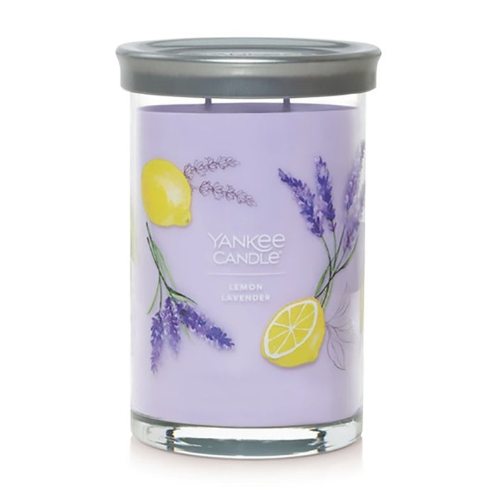 "Yankee Candle : Signature Large Tumbler Candle in Lemon Lavender -"