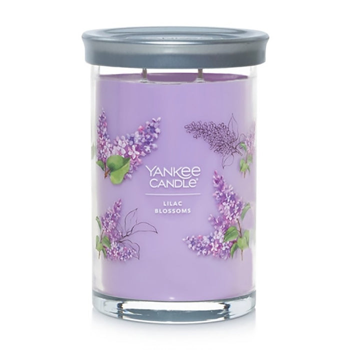 "Yankee Candle : Signature Large Tumbler Candle in Lilac Blossoms -"