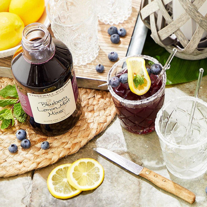 "Stonewall Kitchen : Blueberry Lemon Mint Drink Mixer -"
