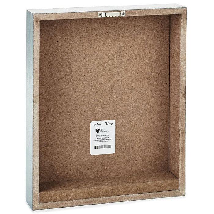 "Hallmark : Disney Mickey Mouse Happy Space Wood Quote Sign, 9x11 -"