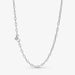 "PANDORA : Link Chain Necklace - Silver -"