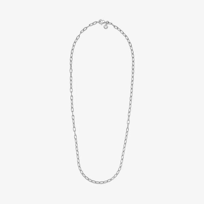 "PANDORA : Link Chain Necklace - Silver -"