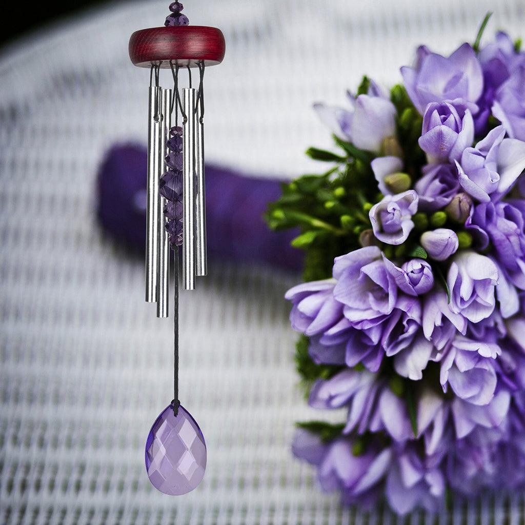 chime Exhart 46.25-in Multi Color Metal Wind Chime 05693L at Lowes.com