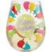 "Lolita : Balloons Stemless Wine Glass -"