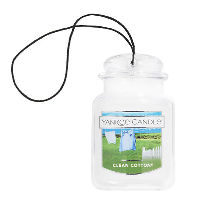 "Yankee Candle : Car Jar® Ultimate in Clean Cotton - Yankee Candle : Car Jar® Ultimate in Clean Cotton - Annies Hallmark and Gretchens Hallmark, Sister Stores"