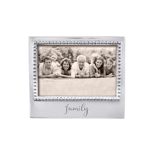 "Mariposa : Family Beaded 4x6 Frame -"