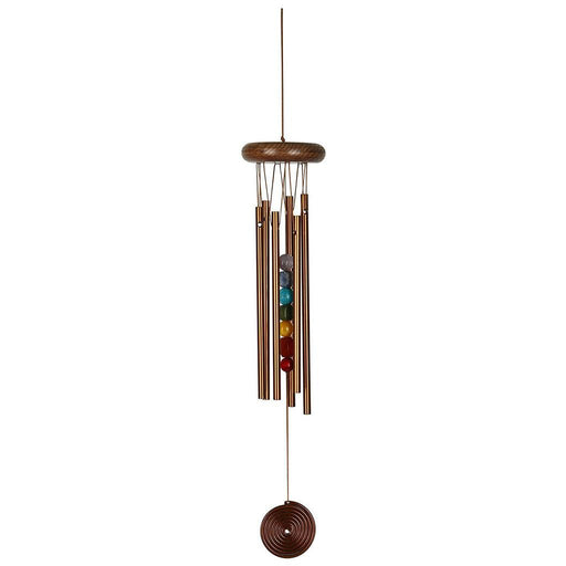 "Woodstock Chimes : Chakra Chime - Seven Stones, Bronze -"