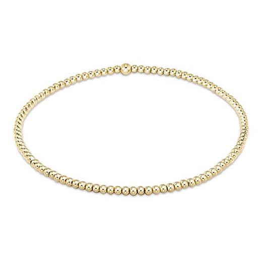 "enewton : Classic Gold 2mm Bead Bracelet -"