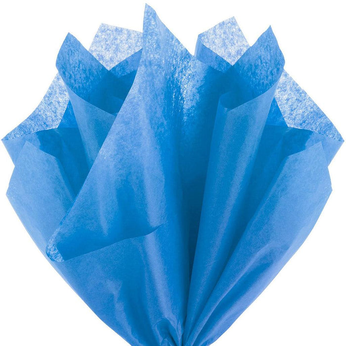 "Hallmark : Fiesta Blue Tissue Paper, 8 sheets -"