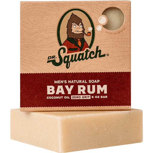 "Dr. Squatch : Men's Bay Rum Bar Soap -"