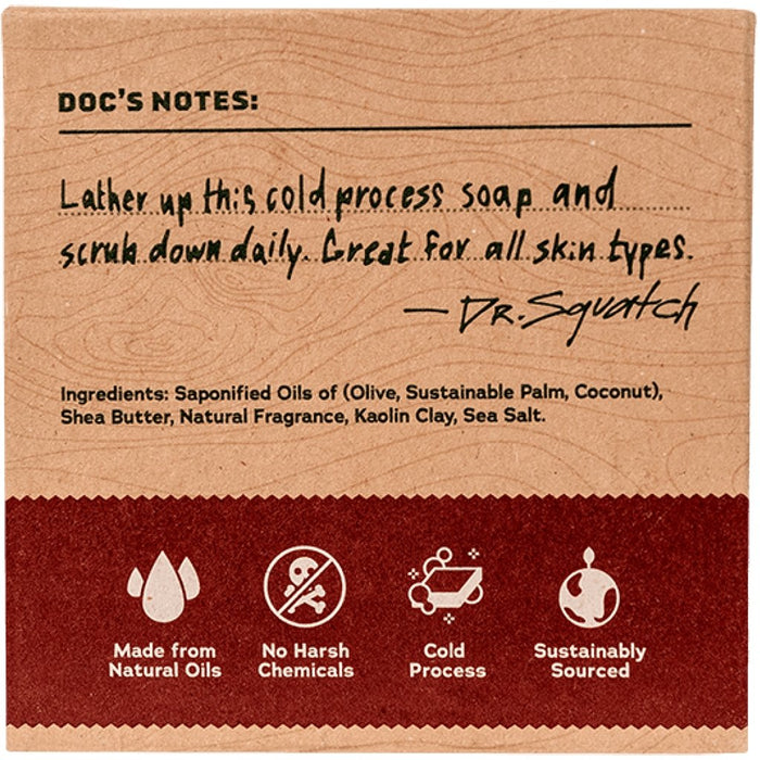 "Dr. Squatch : Men's Bay Rum Bar Soap -"