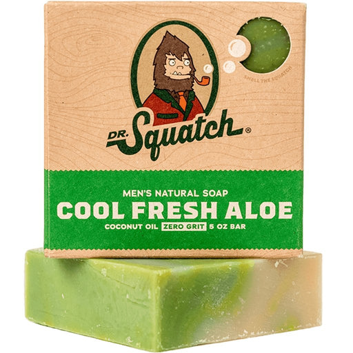 "Dr. Squatch : Men's Cool Fresh Aloe Bar Soap -"