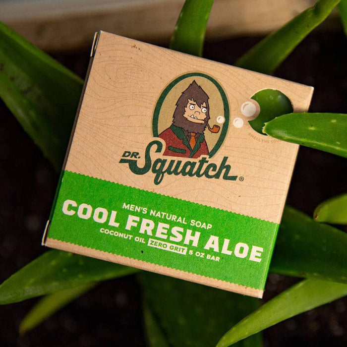 "Dr. Squatch : Men's Cool Fresh Aloe Bar Soap -"