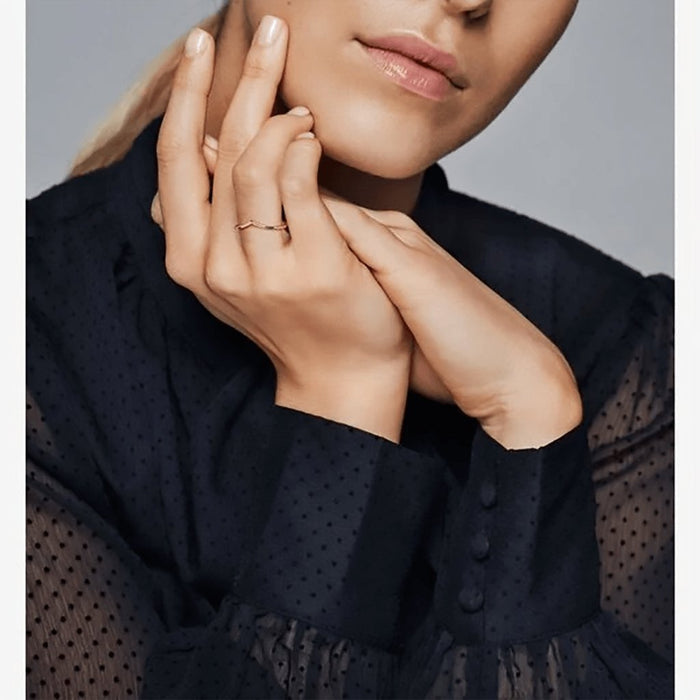 "PANDORA : Polished Wishbone Ring -"