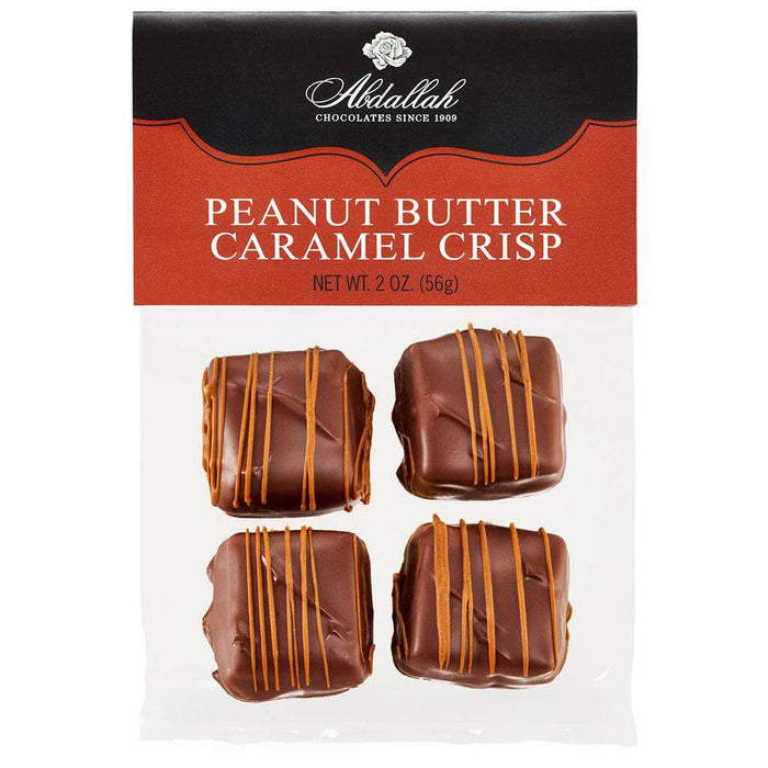 "Abdallah Candies : Peanut Butter Caramel Crisp – Milk chocolate at Annie's Hallmark"