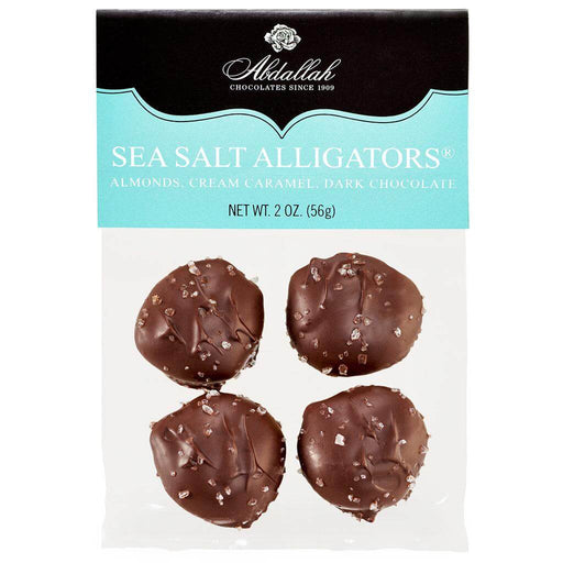 "Abdallah Candies : Sea Salt Almond Alligators at Annie's Hallmark"
