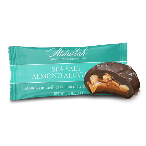"Abdallah Candies : Sea Salt Almond Alligator® Singles at Annie's Hallmark"