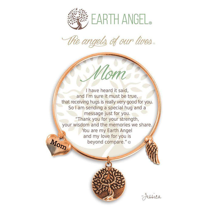 "Earth Angel : Mom Bracelet in Copper -"