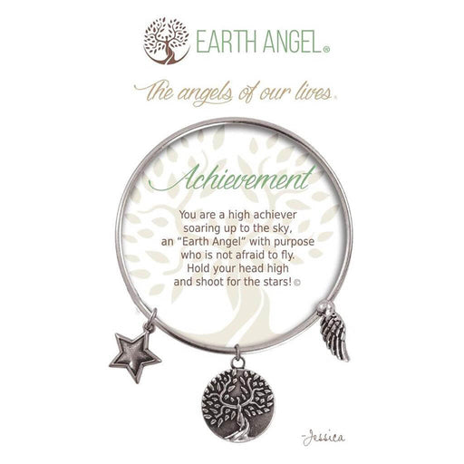 "Earth Angel : Achievement Bracelet in Silver -"