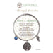 "Earth Angel : March - Aquamarine Bracelet in Silver -"
