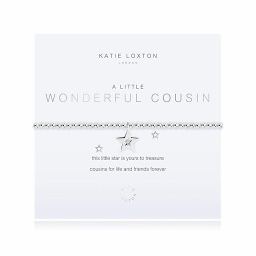 "Katie Loxton : A Little Wonderful Cousins Bracelet -"