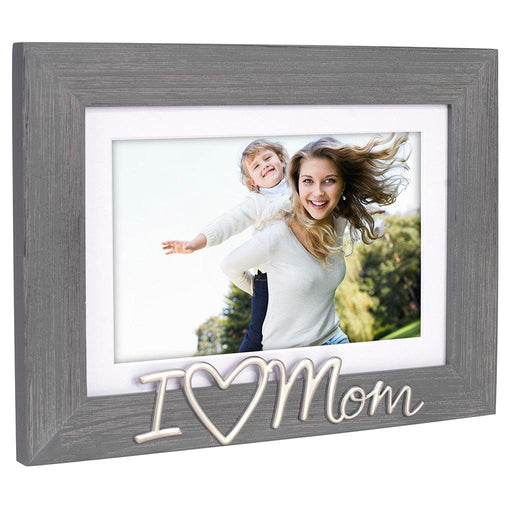 "Malden : 4X6/5X7 I Heart Mom Frame with Mat -"