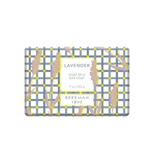 "Beekman 1802 : Lavender Goat Milk Bar Soap -"
