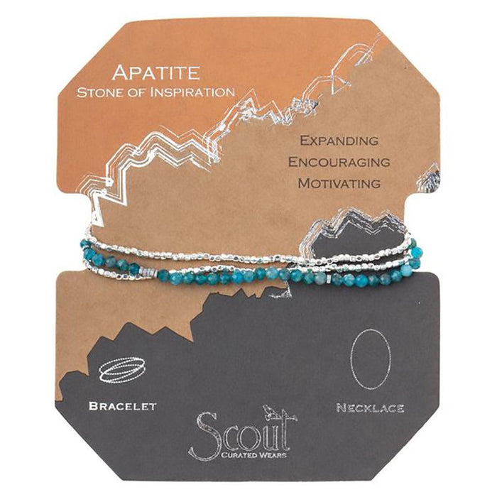 "Scout Curated Wears : Delicate Stone Apatite - Stone of Inspiration -"