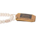"Scout Curated Wears : White Fossil Stone Bracelet - Stone of Nurturing -"