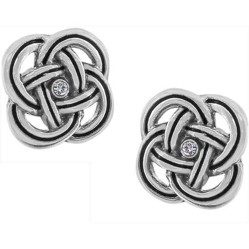 "Brighton : Interlok Post Earrings -"
