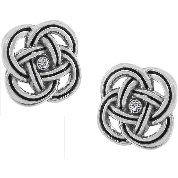 "Brighton : Interlok Post Earrings -"