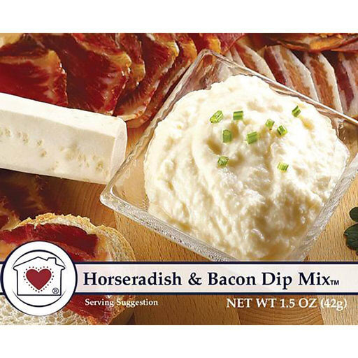 "Country Home Creations : Horseradish & Bacon Dip Mix -"